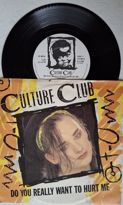 Culture Club - Do You Really Want To Hurt Me 7'' UK Virgin Records P/S 1982