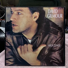 David Gilmour About Face 1984 LP Vinyl FC-39296 Columbia VG+ Tested !!!