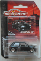 Majorette Vintage Renault Clio 16S Schwarz Neu/Ovp Auto Pkw Car Black Nero Noir