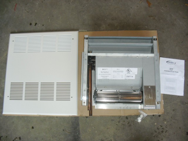 Smiths PCU7 Hydronic in Wall Space Heater Quiet-one 2000 WATER NOT ELECTRIC