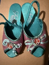 Disney Ariel Little Girl Dress Up/Costume Shoes Size 11/12