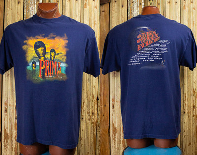 Vintage Primus Tales From The Punchbowl Concert T Shirt 1995 Blue