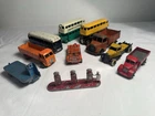 Vintage Dinky Vehicle x 10 Job Lot Buses Trucks Austin Mini Moke Fuel Pump PK14