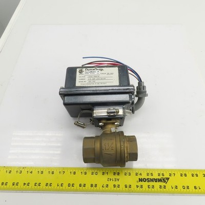 DynaQuip DynaMatic 6CX20 Elektronische Betätigt Messing Kugelventil 3.8cm Fnpt