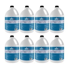 Chauvet DJ 1 Gallon of Fog Smoke Juice Fluid for Fog Machines 8 Pack  8 x FJU