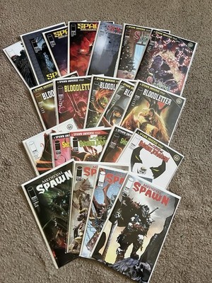 Comic Lot - DA Spawn/Santa/Medieval Spawn/Bloodletter/Curse of Sherlee Johnson 