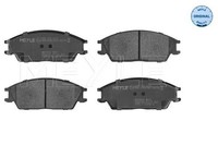 Meyle Bremsbelagsatz, Scheibenbremse 025 210 1214 FüR Honda Hyundai