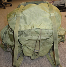 MILITARY Ruck Backpack OD Nylon ALICE LC-1 Combat Field Pack LARGE NO FRAME 6915