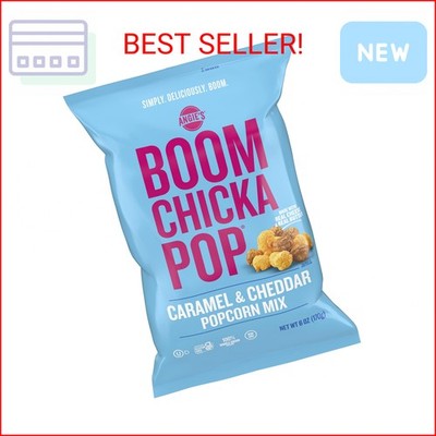 Angie s BOOMCHICKAPOP Caramel and Cheddar Mix Popcorn, 6 Oz