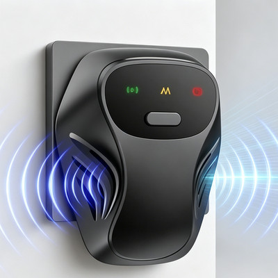 Plug-in Indoor Rodent Control Device Electronic Ultrasonic Rodent Repeller