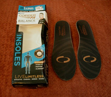 Copper Fit Balance Performance Orthotic Insoles X-Small - M 4.5-6 W 5.5-7