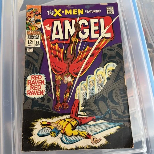 X-MEN FEATURING THE ANGEL #44 Comic Book MAY 1968 VINTAGE