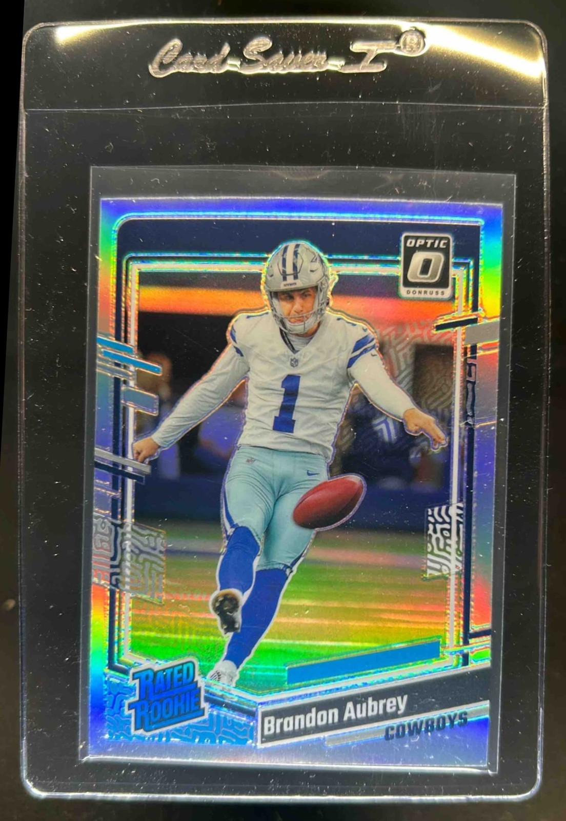 2023 Donruss Optic Brandon Aubrey Holo Prizm Rated Rookie #226 Cowboys