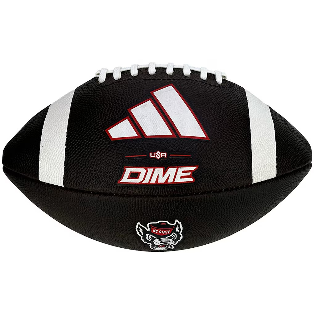 NC State Wolfpack adidas Dime Game Football