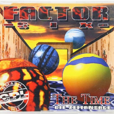 Music Musik MAXI CD Factor Six   The Time, Die Zeitansage Gut