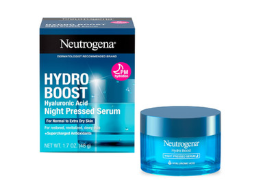 Neutrogena Hydro Boost Night Pressed Serum 1.7 oz  w/Hyaluronic Acid & Antioxida