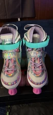 Roller Derby Child 3y-6y  Sulifeel Rainbow Unicorn Adjustable Youth - Skates
