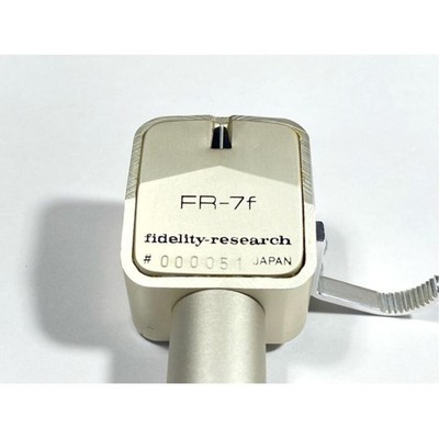 Fidelity-Research FR-7f MC Cartridge Rare Silver Model w/ Case & Stylus Cover