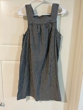 Universal Threads (Target) Gray Striped Tank Dress-Women's size Medium