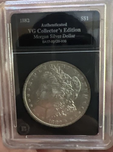 1882 Morgan Silver Dollar VG