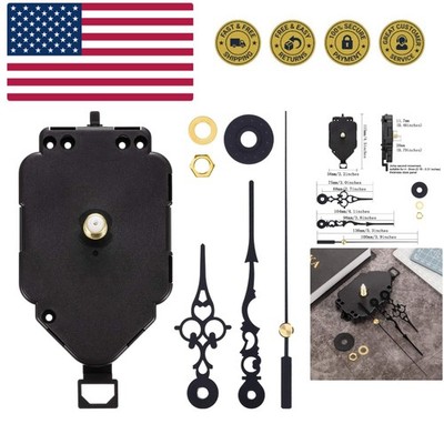 DIY Quartz Clock Movement Kits Replacement Clock Movement Mechanism Pendulum ...