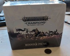 Warhammer Age Of Sigmar TCG Champions Booster Box Packs Factory Sealed 2018