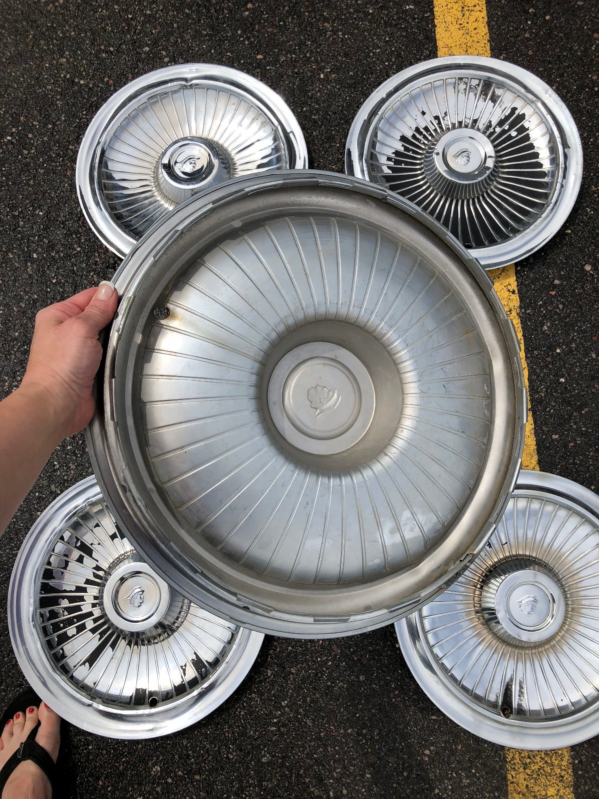 65 MERCURY MONTCLAIR MONTEREY HUBCAPS WHEEL COVERS CAPS OEM COLONY PARK LANE eBay