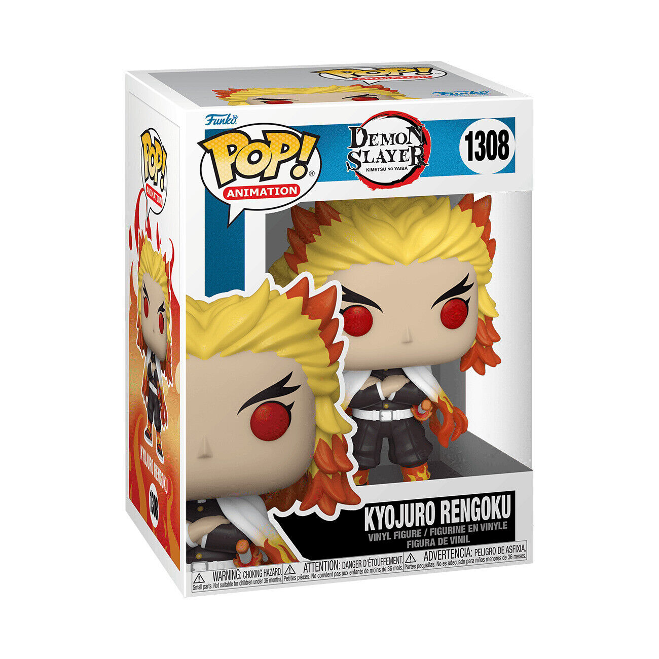 Boneco Funko Pop Demon Slayer Kyojuro Rengoku 1308 - Counting Minis