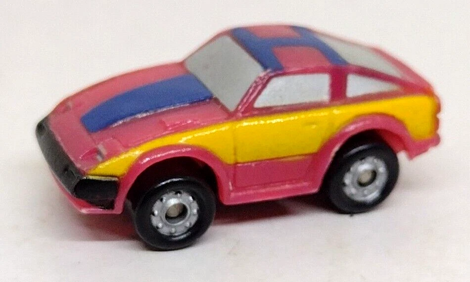 Vintage Micro Machines Datsun 240Z 1989 Funrise multicolor pink yellow purple - Image 2 of 4