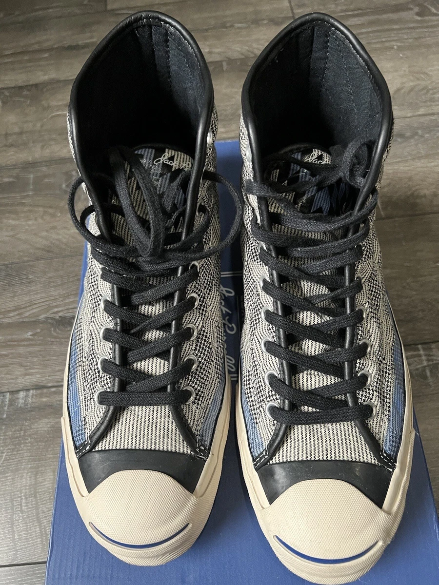 Converse jack purcell top signature quilted high top