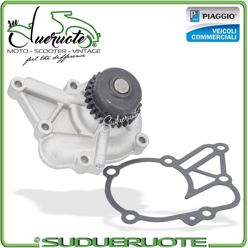 Pompa Acqua con Guarnizione per Piaggio Porter 1200 Diesel 2011-2015 D120 Maxxi - Foto 1 di 24