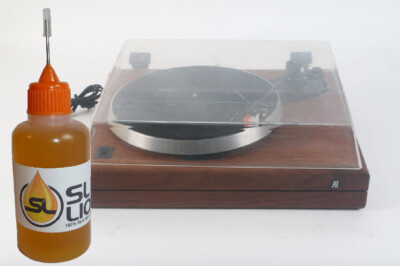 Slick Liquid Lube Bearings 100% Synthetic Oil for Acoustic Research AR Turntable