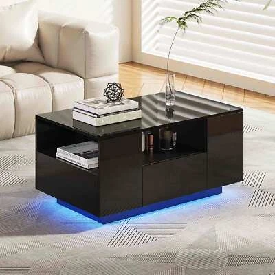 Makika coffee table LED living room table sofa table side table coffee table