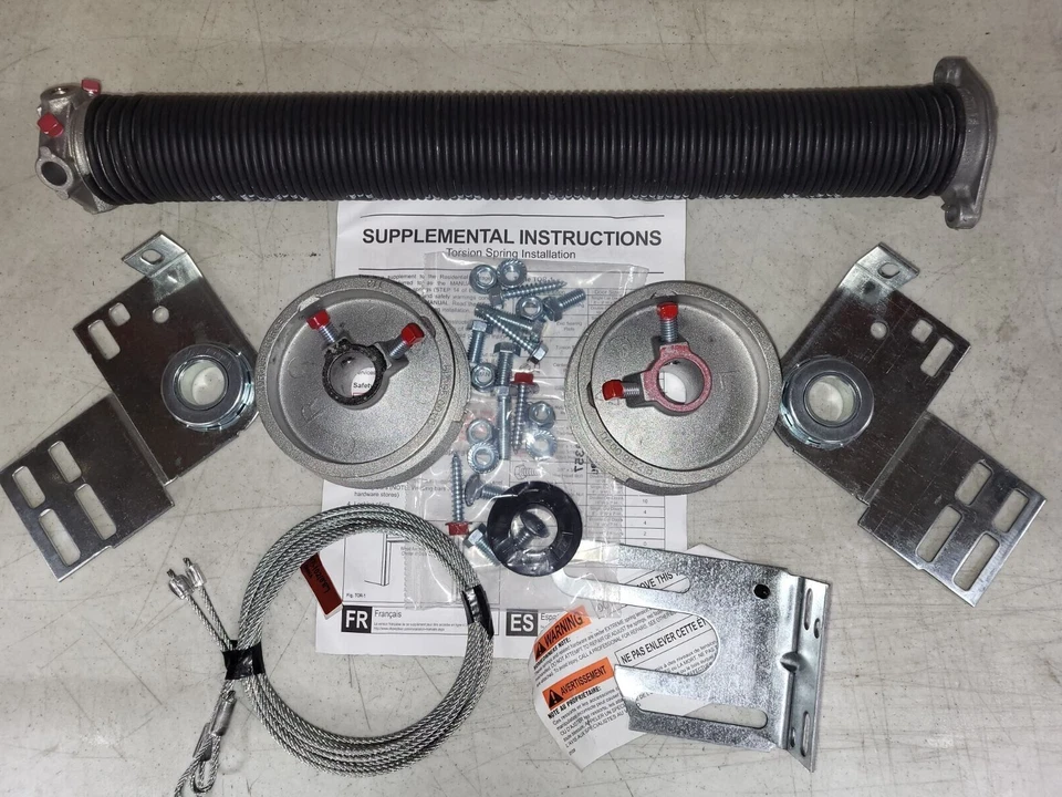 MUG WAYNE DALTON TORQUEMASTER CONVERSION KIT GARAGE TORSION / INCLUDES WINDING BARS