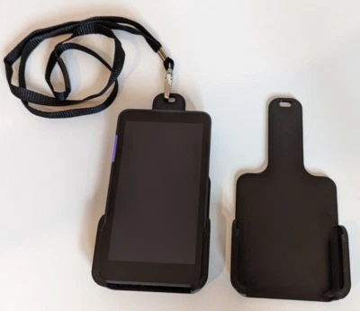 3DBITZ Lanyard holder for NEW Zettle Terminal card reader **HOLDER & NECK STRAP ONLY**
