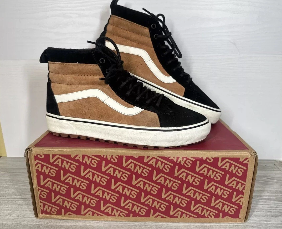 Scarpe da ginnastica Vans unisex Sk8 Hi MTE 1 nero marrone UK 9 5 EU 44