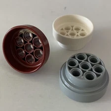 LEGO Parts 60208 (2pcs) Technic Engine Head Mount Hubs Cylinder