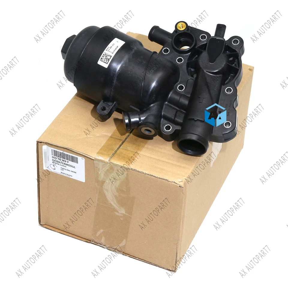 CARCASA DE FILTRO DE ACEITE DIESEL VW OEM 059115389P PARA AUDI A7 A8 Q5 A4 A5 A6 3.0T Foto 2 de 4