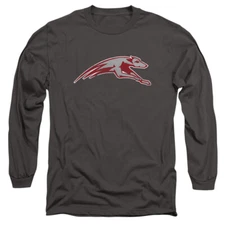 Uni of Indianapolis Adult Long Sleeve T-Shirt Distressed, Charcoal, S-3XL