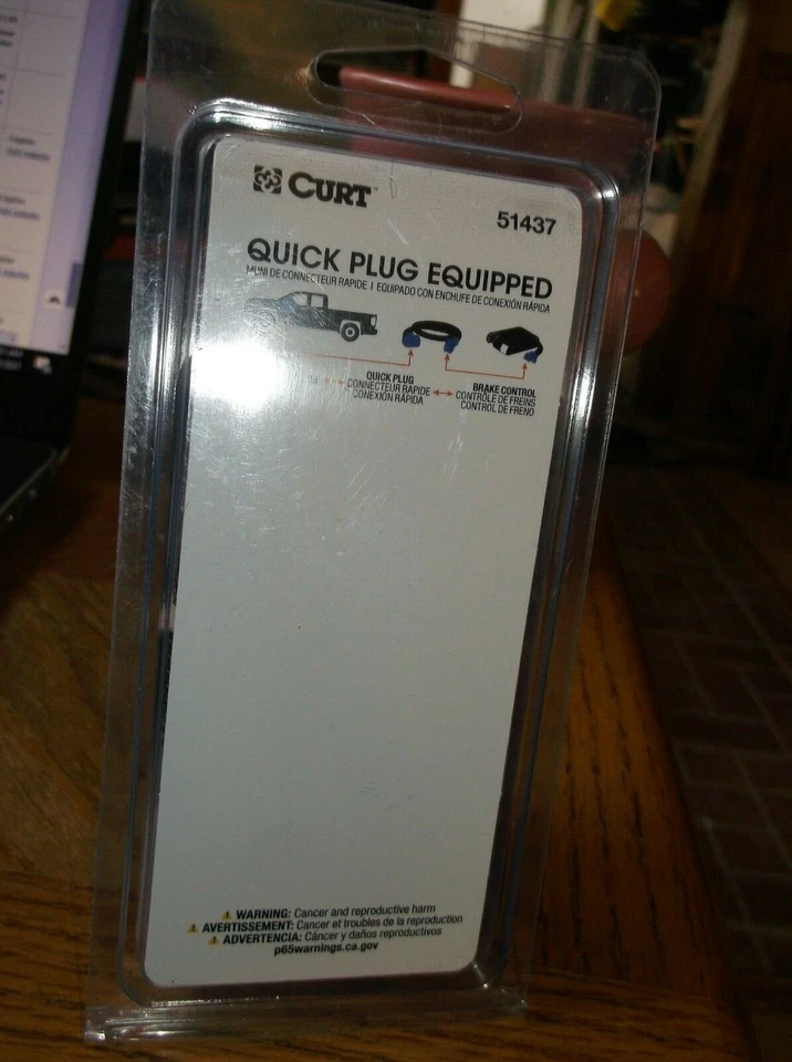 Arnés adaptador de control de freno CURT 51437 para Ford F-150/F-250/F-350 15-18-NUEVO Foto 2 de 2