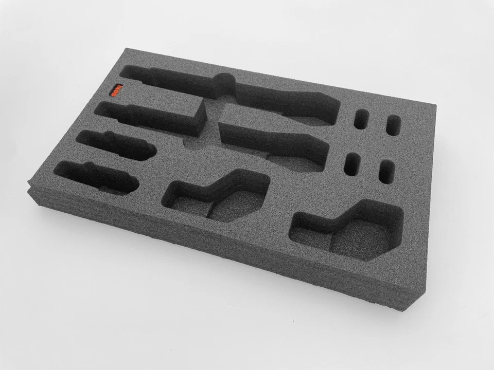 Schaumstoffeinlage Passen Für  Shure QLXD1 &2 ULXD1 & 2   2er Set Neu. IN 1