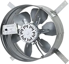 14" Attic Exhaust Fan Roof Ventilator Gable Mount Vent HVAC Home Cooling Fans