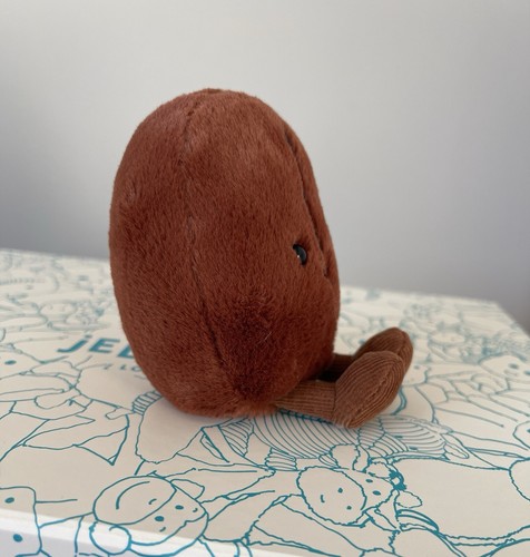 Jellycat Amuseables Coffee Bean NWT (Plush Only) Tiny! - Picture 2 of 10