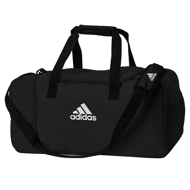 Adidas Tiro Small Duffle Bag Training Gym Sports Soccer Football Black