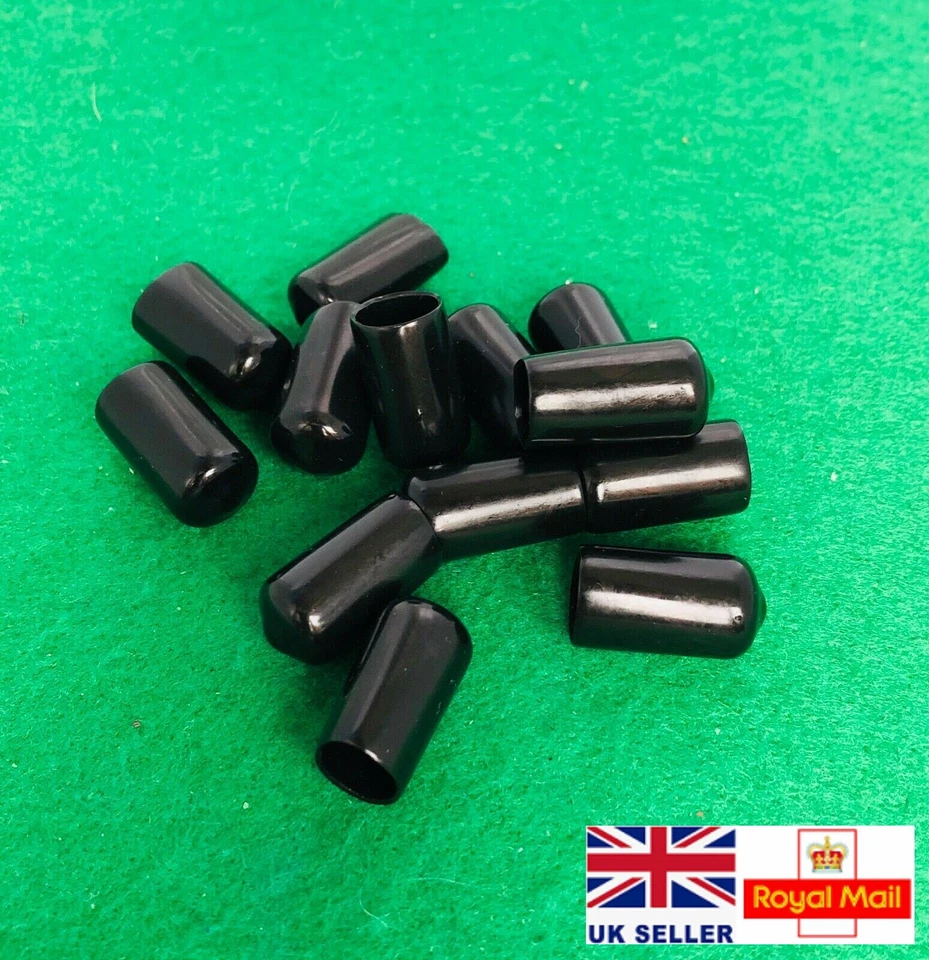 5pcs 10mm Plastic Pool Cue Tip Protector - Image 1 of 1