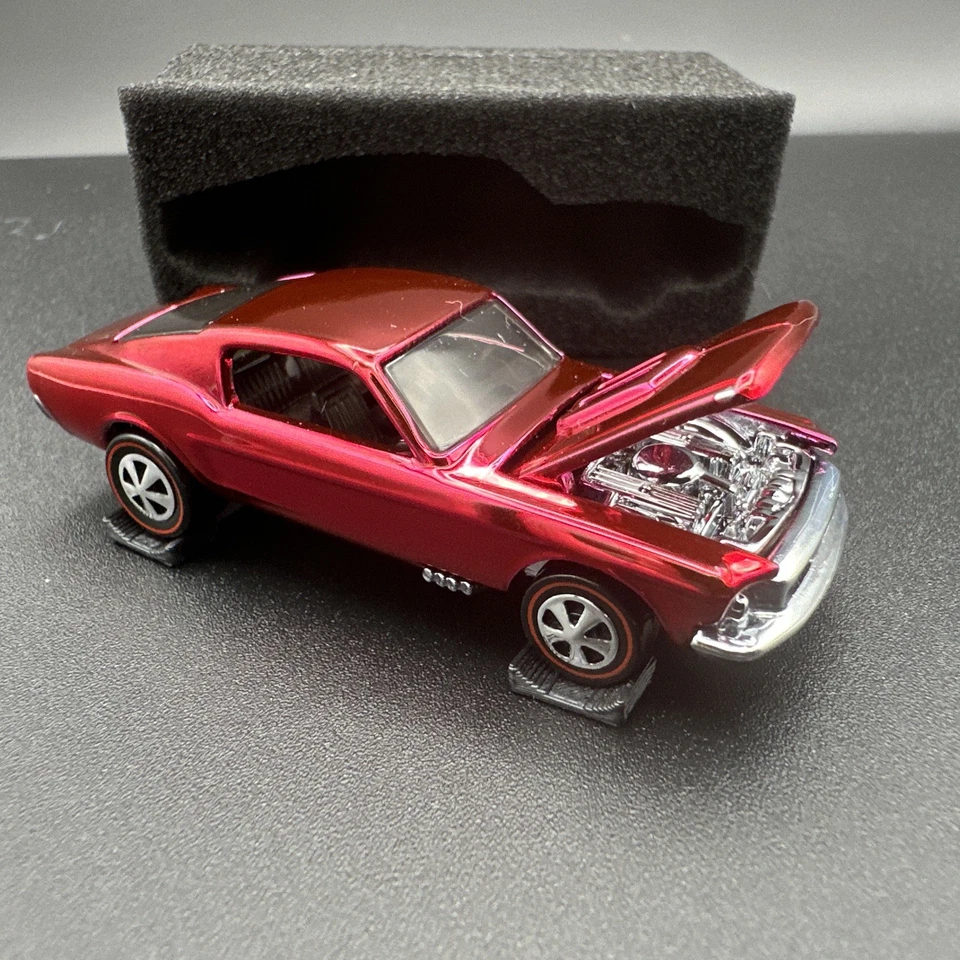 IN HAND Hot Wheels RLC 80th Anniversary Original Sweet 16 Ruby Custom Mustang 🔥 - Image 3 of 4