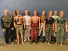 GI Joe 12" Hasbro 9 Action Figures ARAH w/Talking Duke Lot, Vintage, 1996/Later