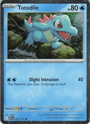 Totodile (Cosmos Holo) 041/217 Ascended Heroes
