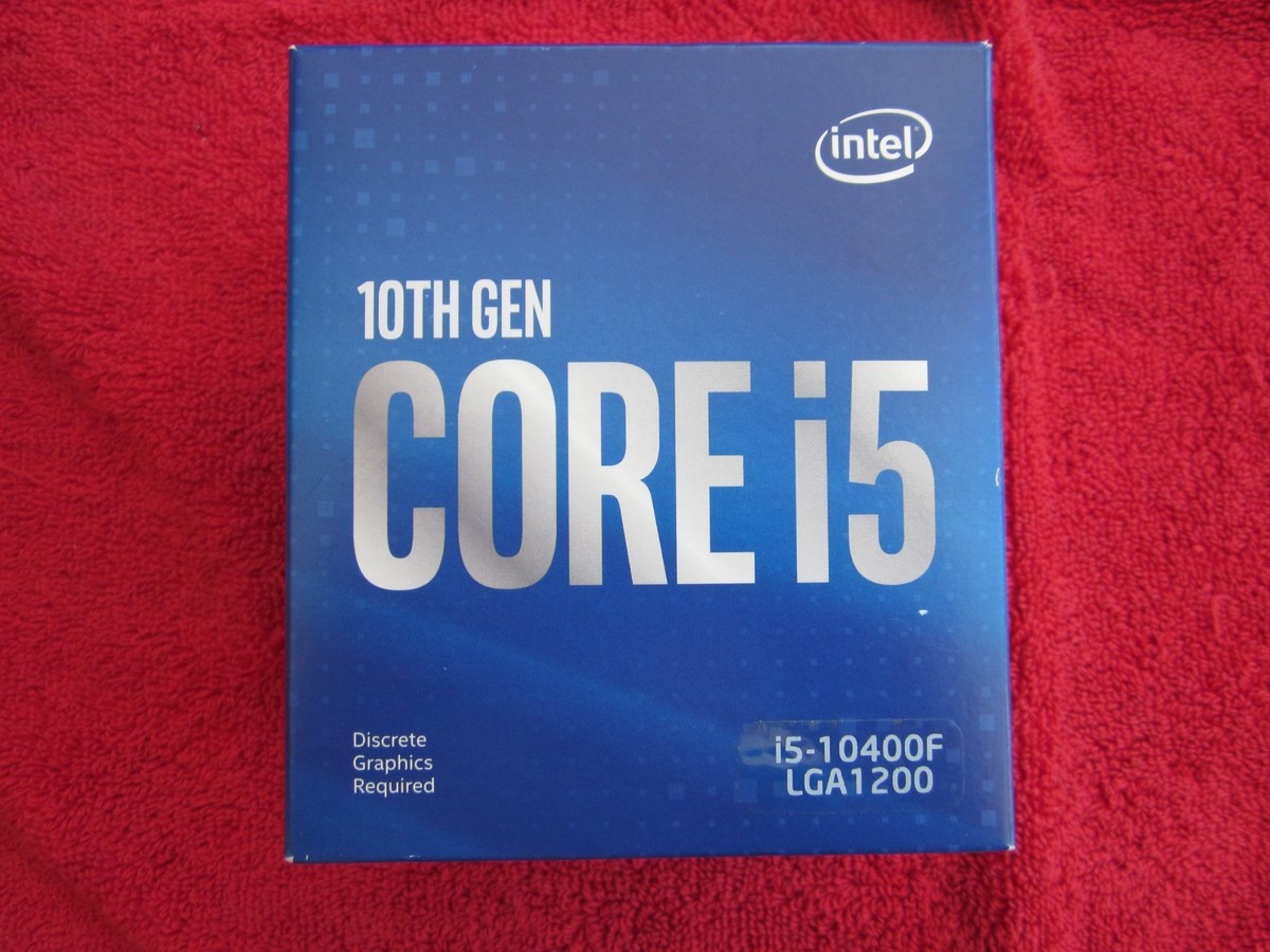 Intel Core i5-10400F Processor (4.3 GHz, 6 Cores, Socket