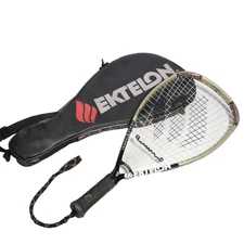 Ektelon Triple Threat Racquetball Racquet Power Level 1400 w/Case Graphite